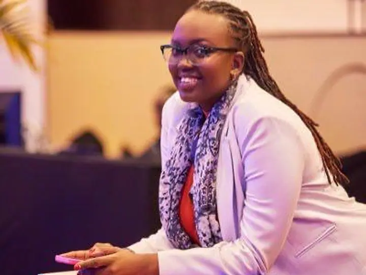 Laetitia at an Africa Soft Power activity