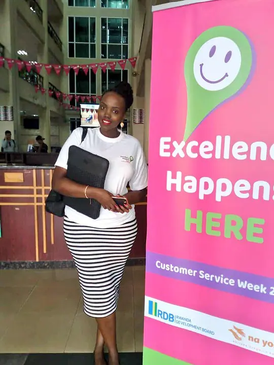 Laetitia during RDB Customer Service Week 2018