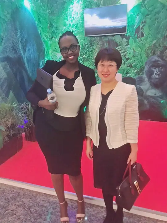 Laetitia during EWTP Rwanda engagement